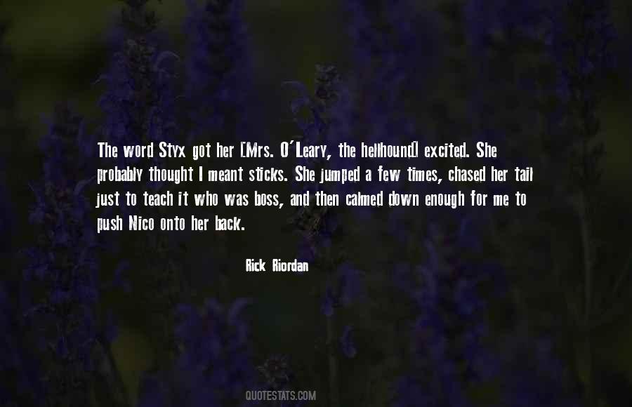 Quotes About Rick Riordan #57318