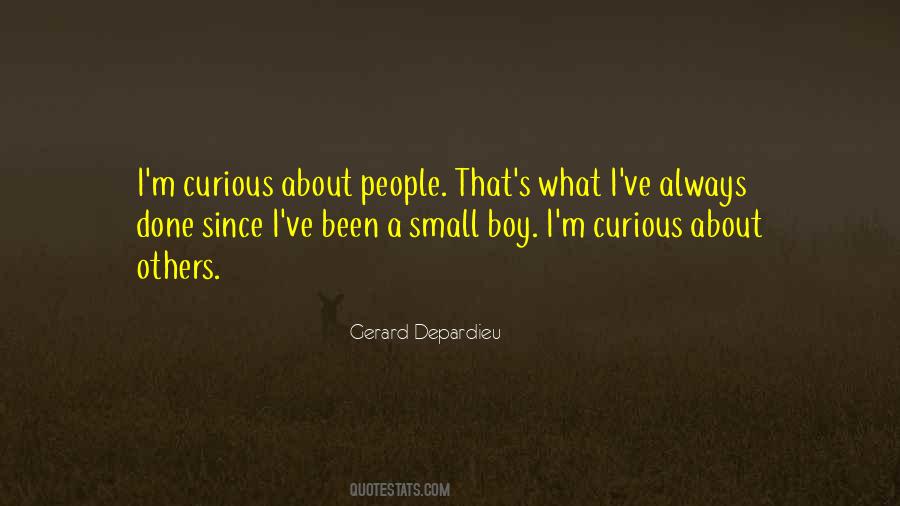 Small Boy Quotes #468507