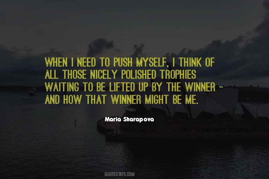 Quotes About Maria Sharapova #1305462