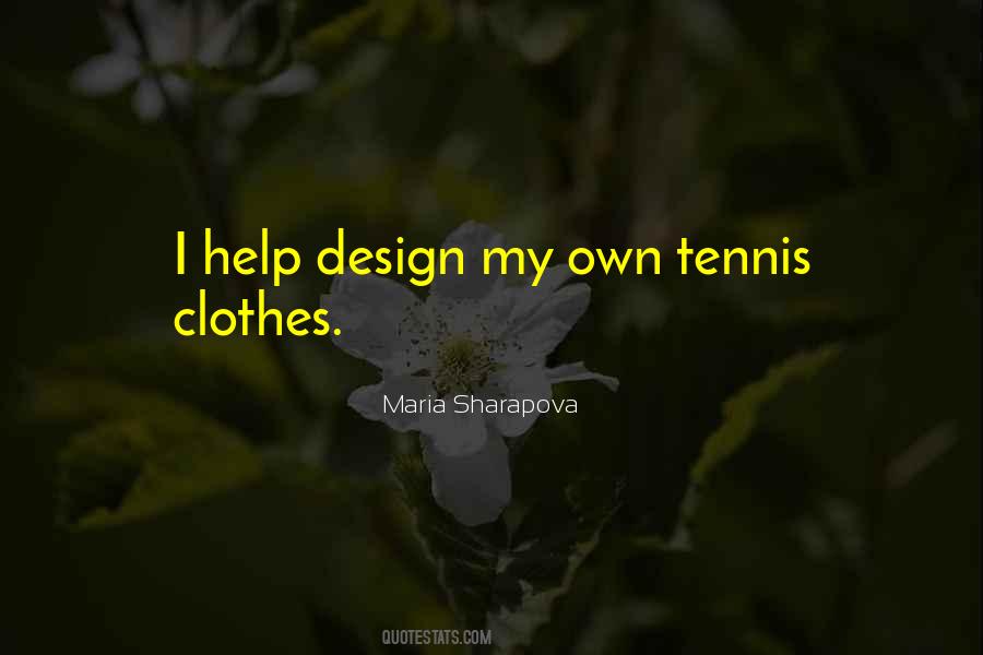 Quotes About Maria Sharapova #510836