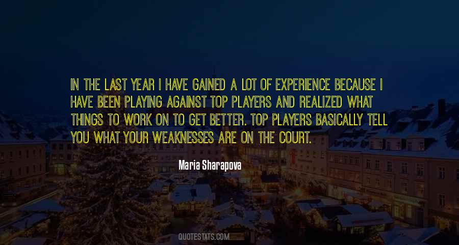 Quotes About Maria Sharapova #599196