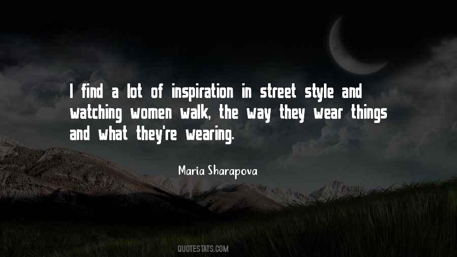 Quotes About Maria Sharapova #750279