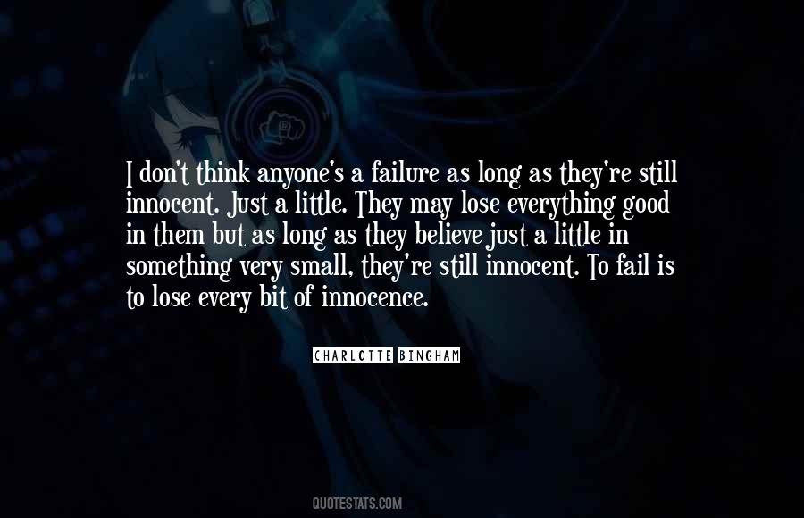 Small But Good Quotes #104298 Small But Good Quotes #104298