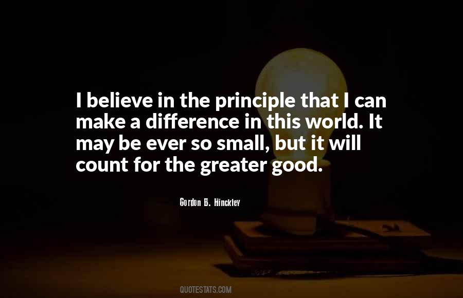 Small But Good Quotes #1071152 Small But Good Quotes #1071152
