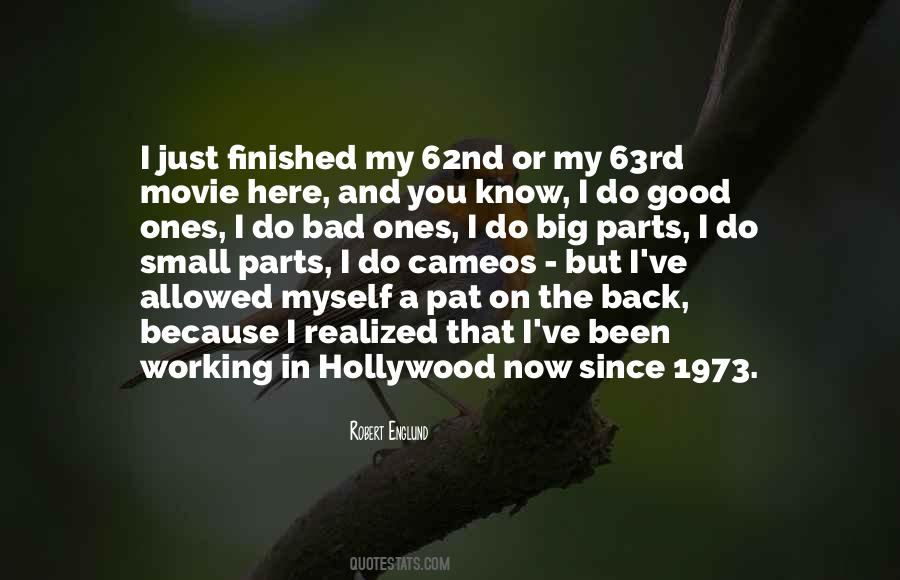 Small But Good Quotes #980822 Small But Good Quotes #980822