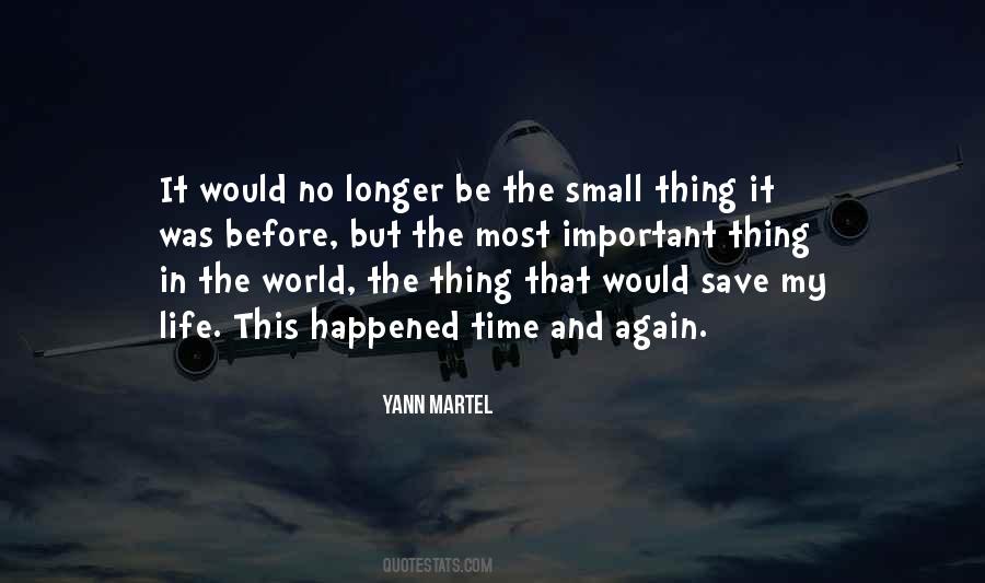 Small But Important Quotes #798302