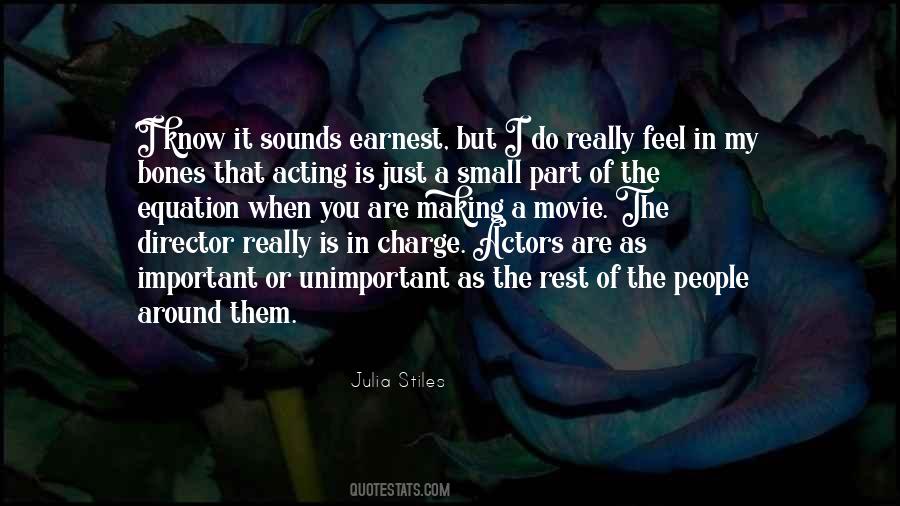 Small But Important Quotes #960892