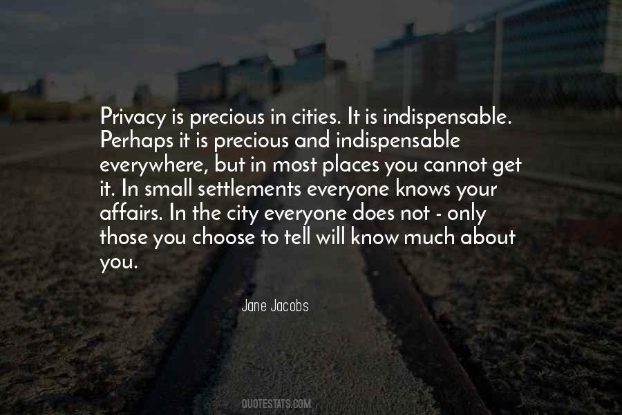 Small Cities Quotes #1532870
