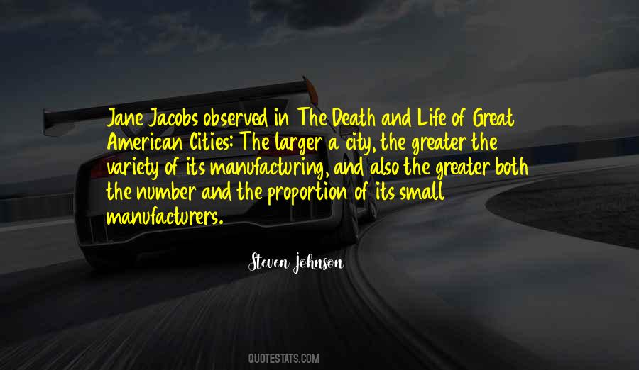 Small Cities Quotes #1578161