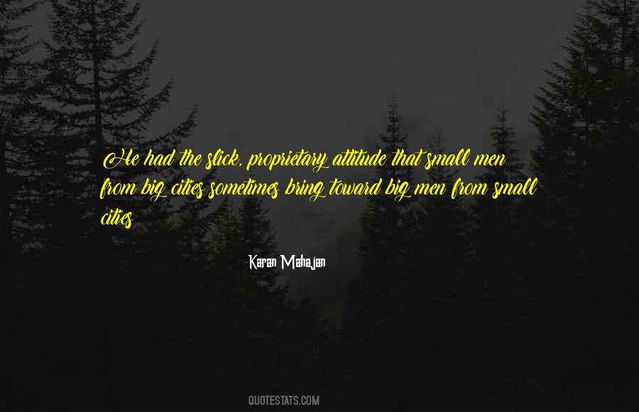Small Cities Quotes #739663