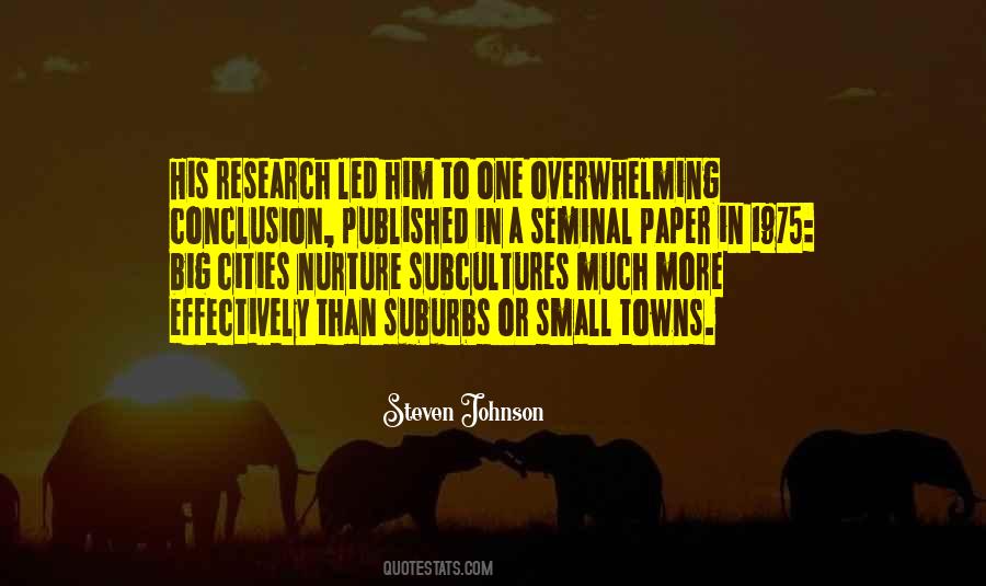 Small Cities Quotes #779225