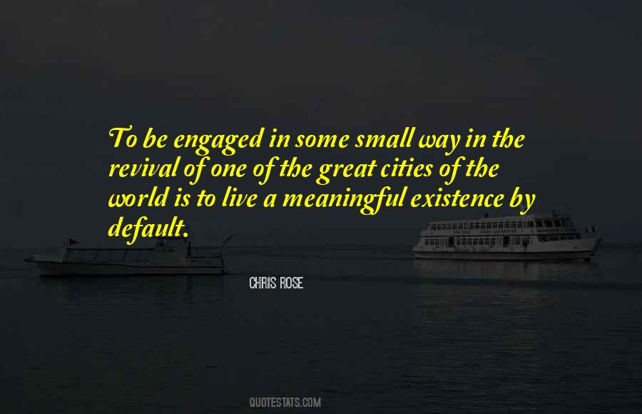 Small Cities Quotes #962461