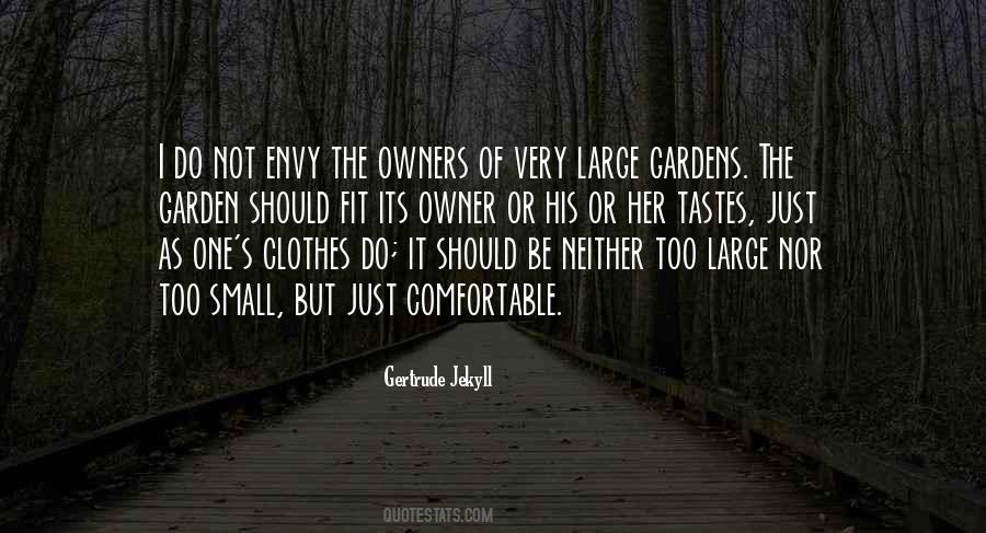 Small Clothes Quotes #116495