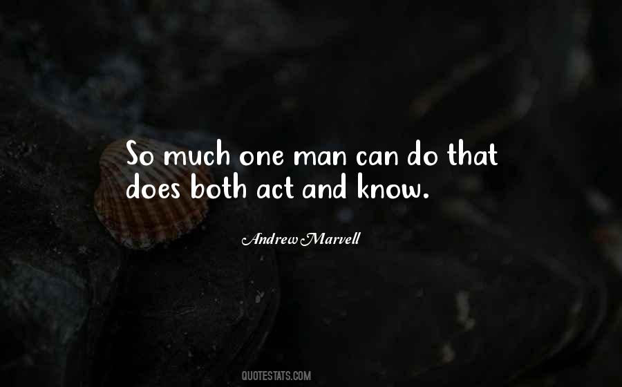 Quotes About Andrew Marvell #507839