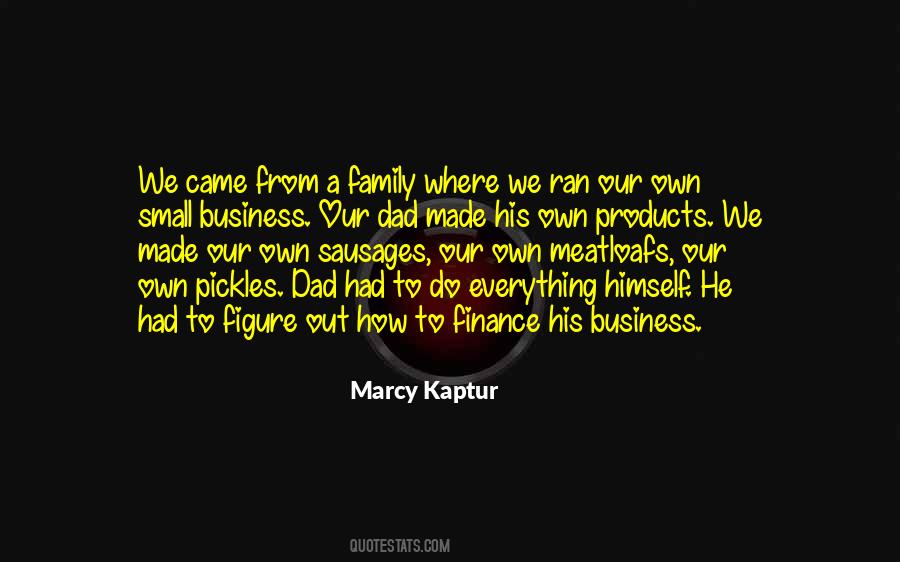 Small Family Business Quotes #558553