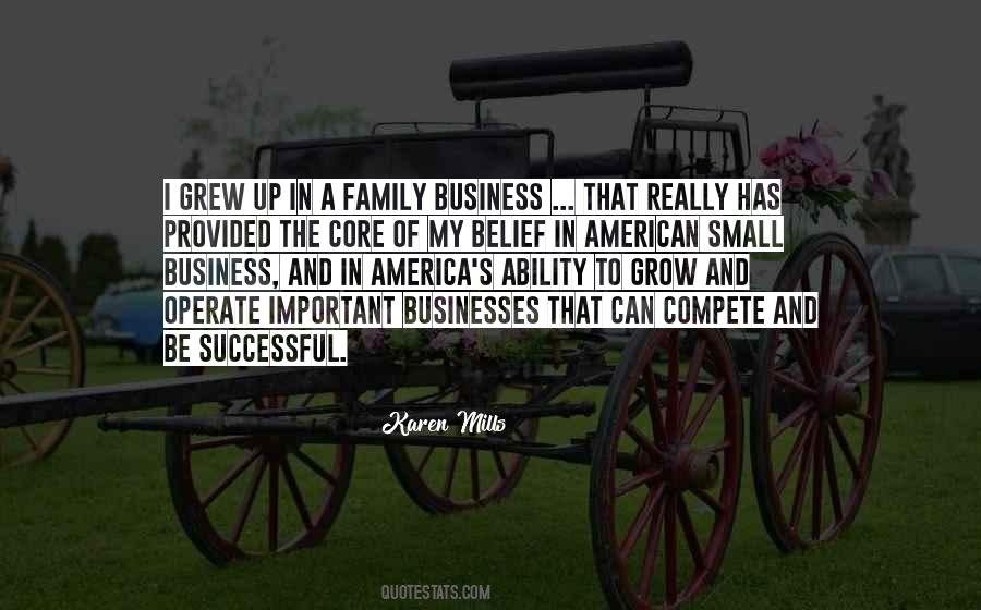 Small Family Business Quotes #837530