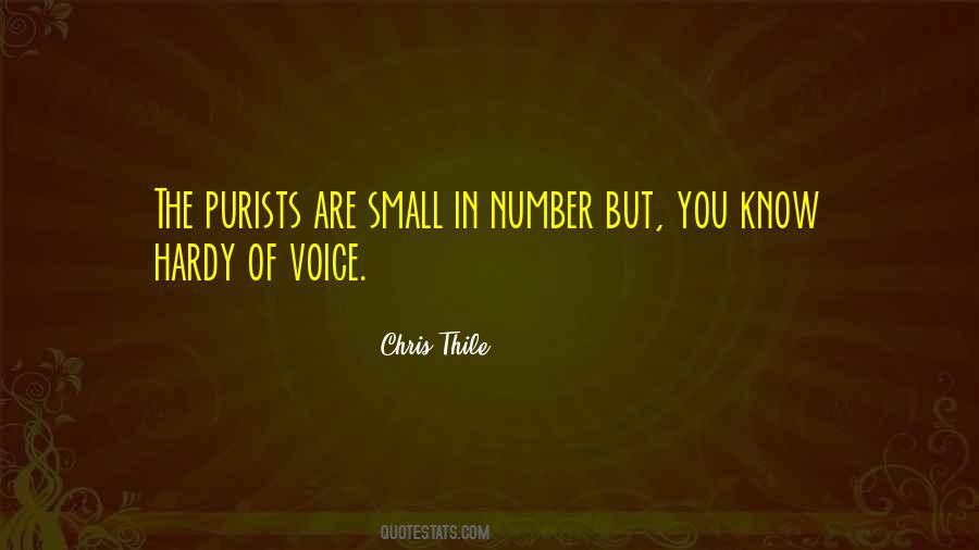 Small In Numbers Quotes #215049