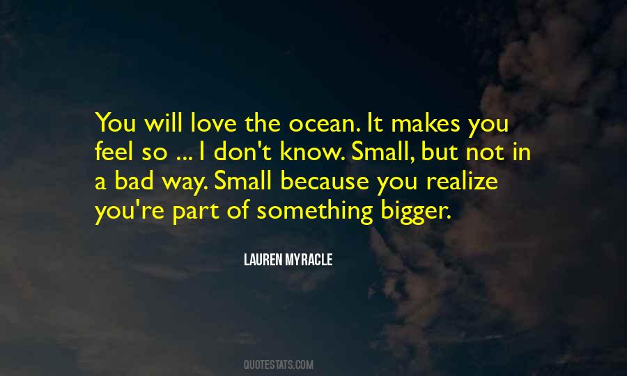 Small In The World Quotes #320033