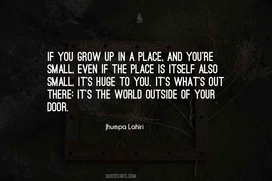 Small In The World Quotes #371062