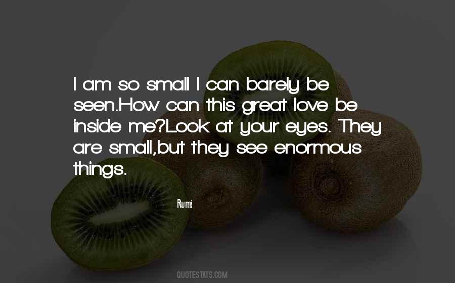 Small Things With Great Love Quotes #33838