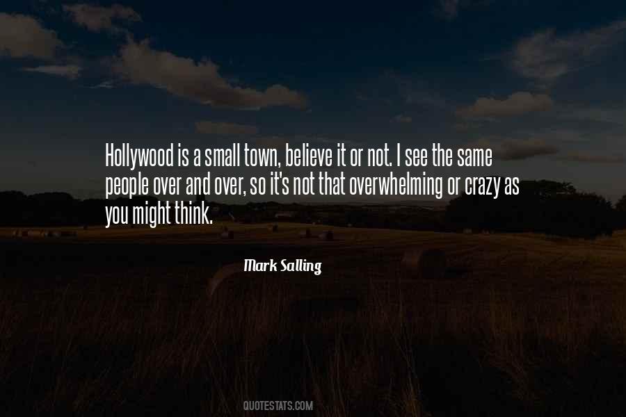 Small Town Quotes #1002507
