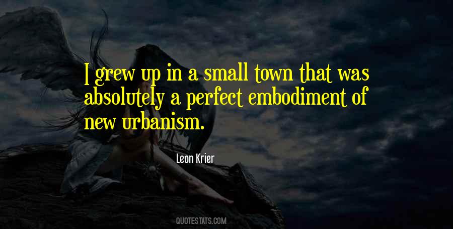 Small Town Quotes #1243930