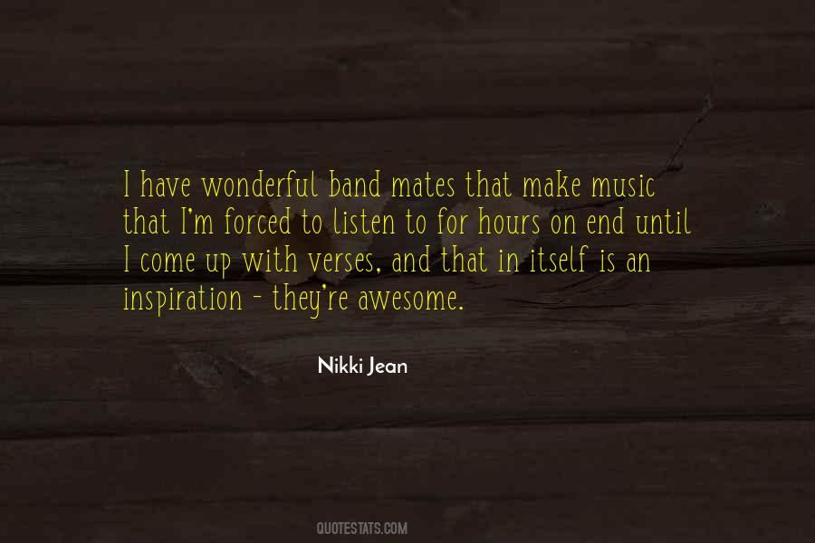 Quotes About Band Music #52224