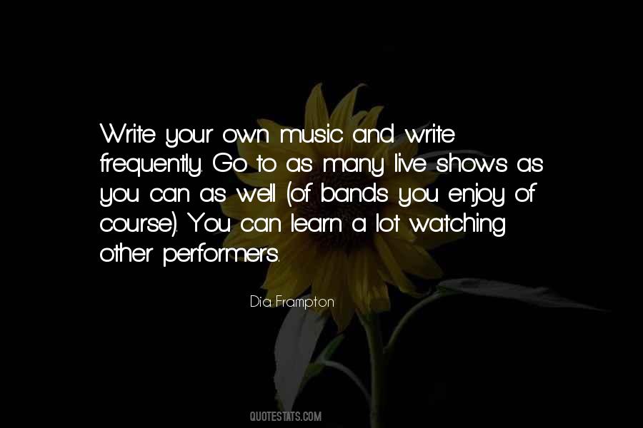 Quotes About Band Music #88141