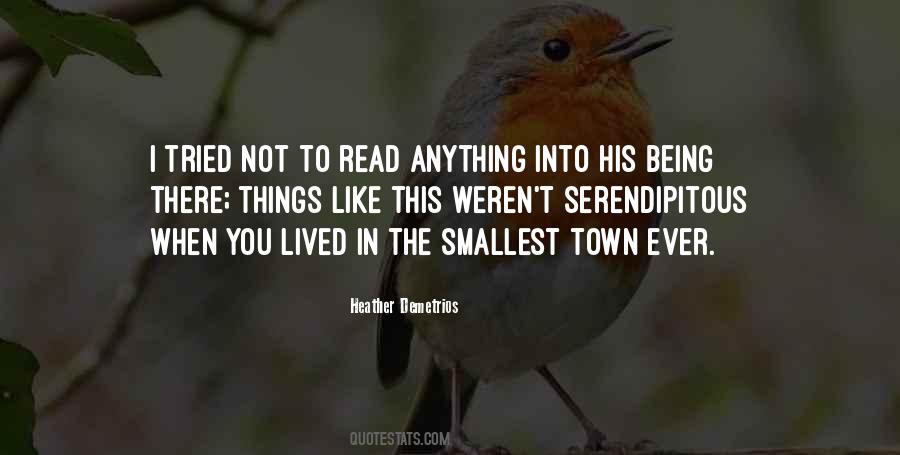 Smallest Things Quotes #489008