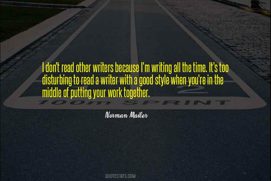 Quotes About Style In Writing #361287