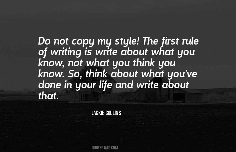 Quotes About Style In Writing #616068