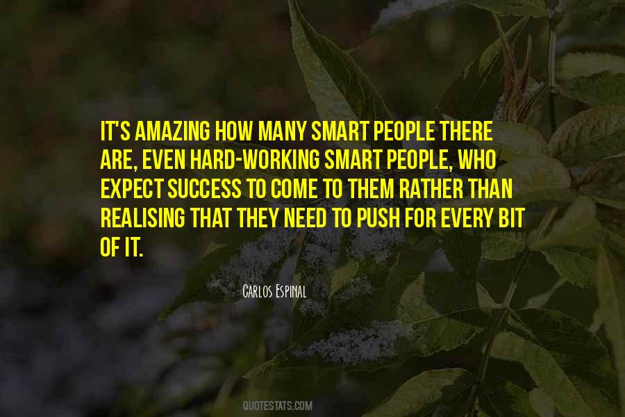 Smart Hard Working Quotes #665931