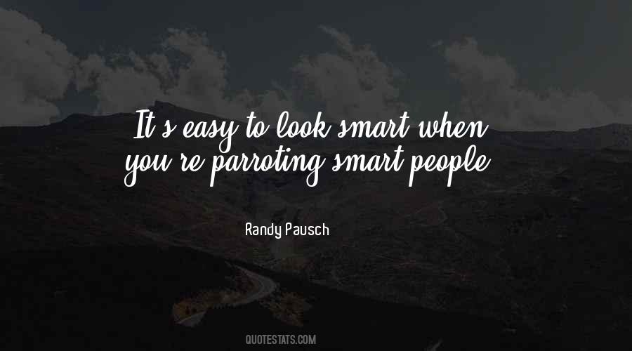 Smart Look Quotes #985779