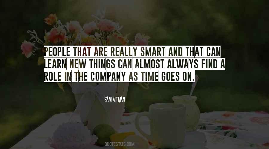 Smart Things Quotes #537845