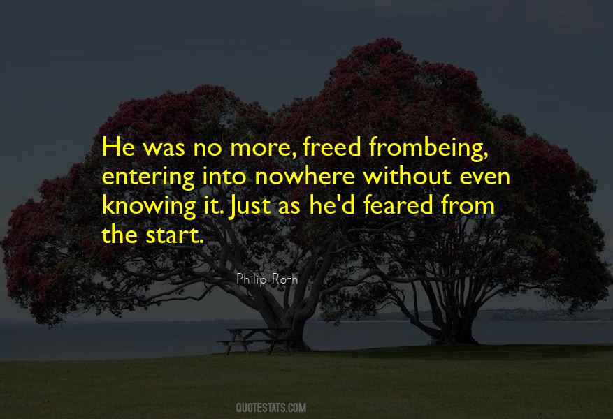 Quotes About Being Feared #815153