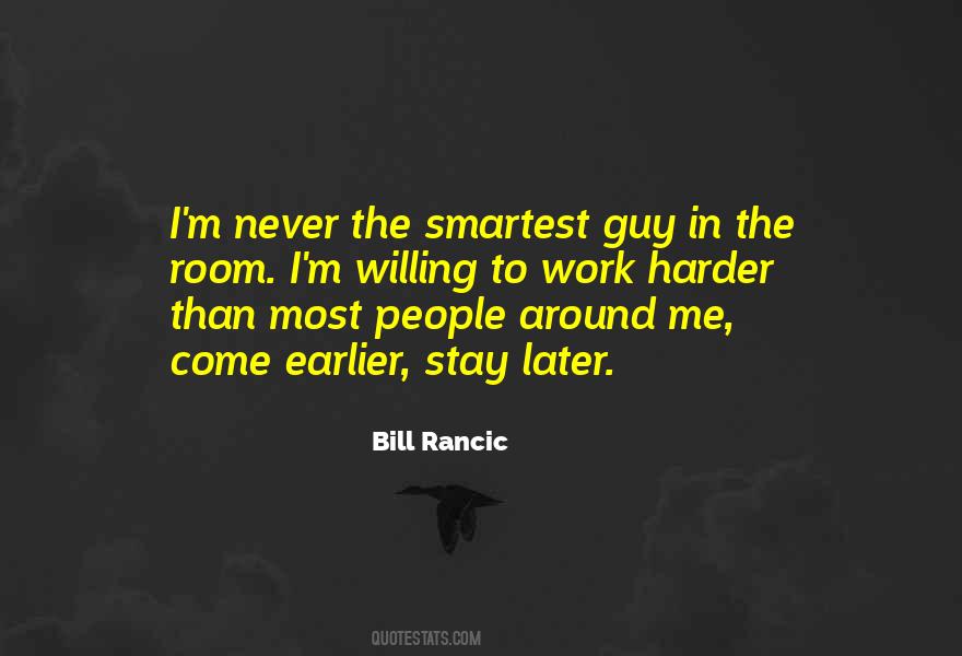 Smartest Guy In The Room Quotes #1022946