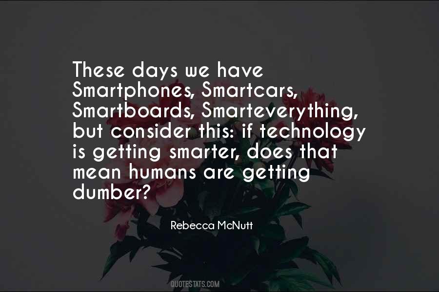 Smartphone Technology Quotes #87519