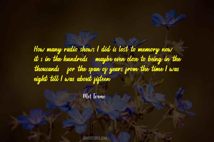 Quotes About Being Fifteen #626915