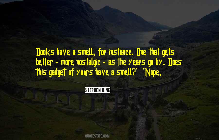 Smell Of Books Quotes #762469