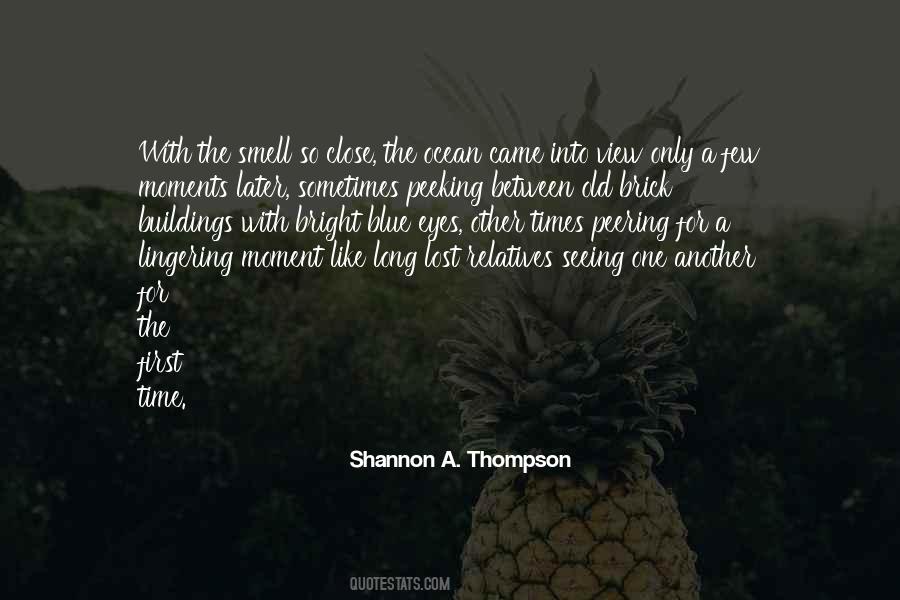 Smell Of The Ocean Quotes #1675862