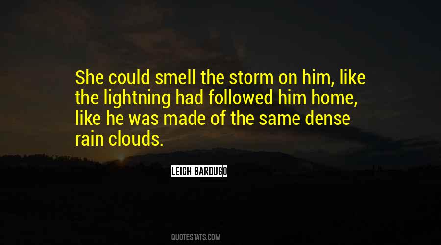 Smell Of The Rain Quotes #1115082