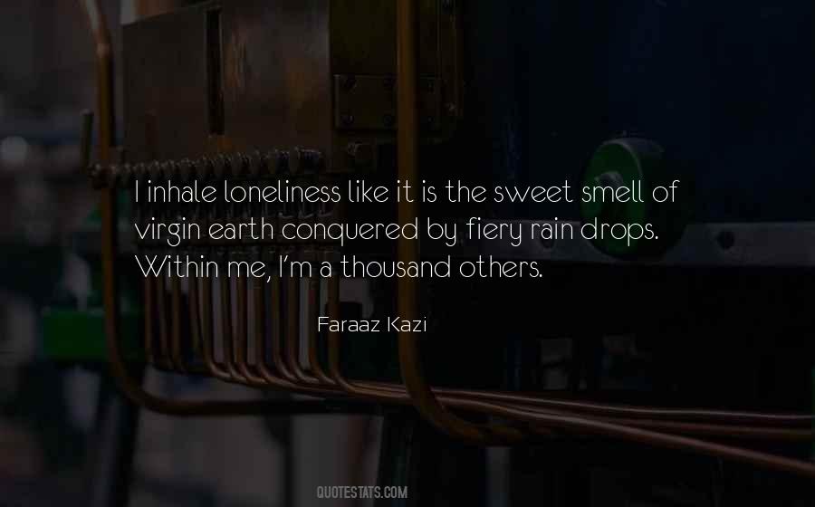 Smell Of The Rain Quotes #1352015
