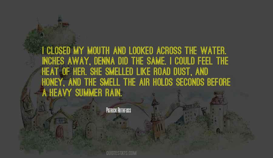 Smell Of The Rain Quotes #249880