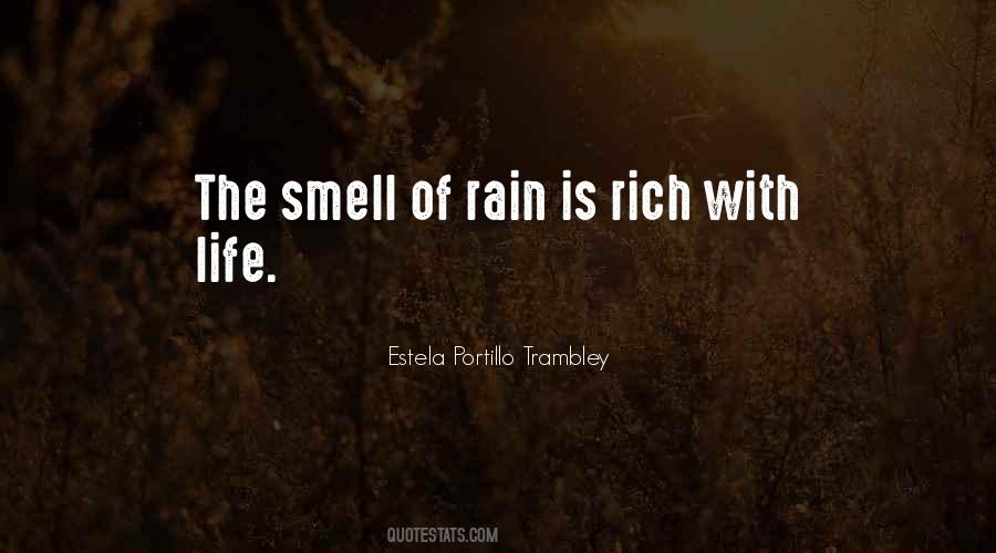 Smell Of The Rain Quotes #492533