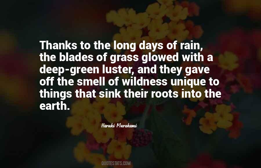 Smell Of The Rain Quotes #616583