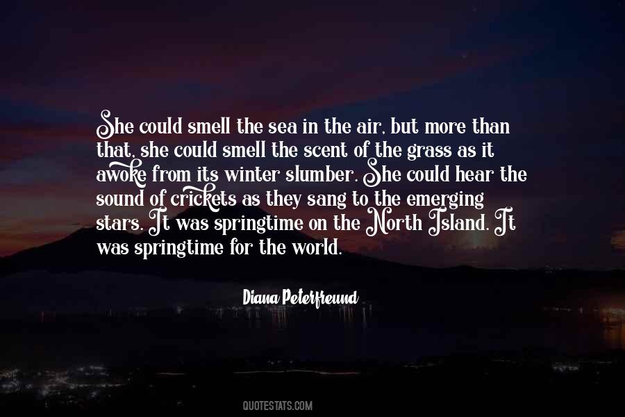 Smell The Sea Quotes #400695 Smell The Sea Quotes #400695
