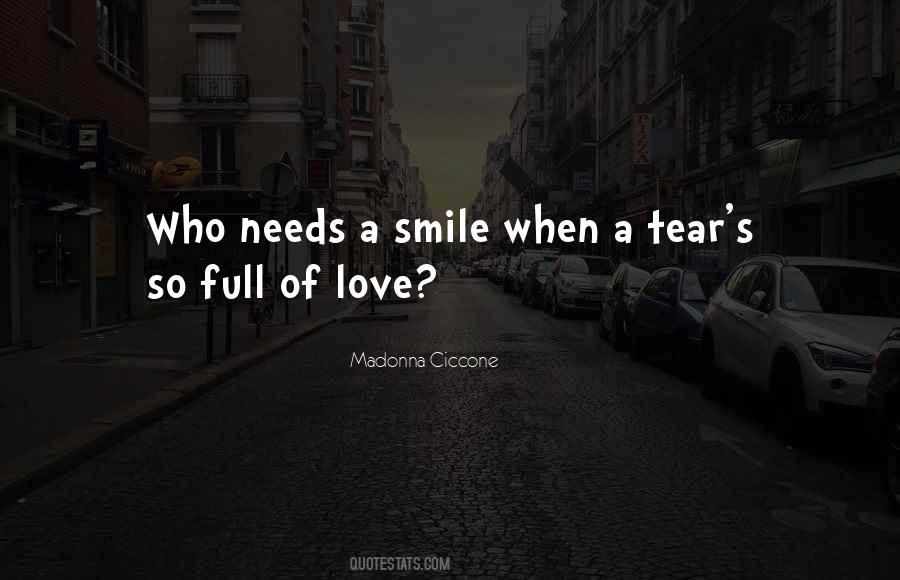 Smile And Tear Quotes #847828