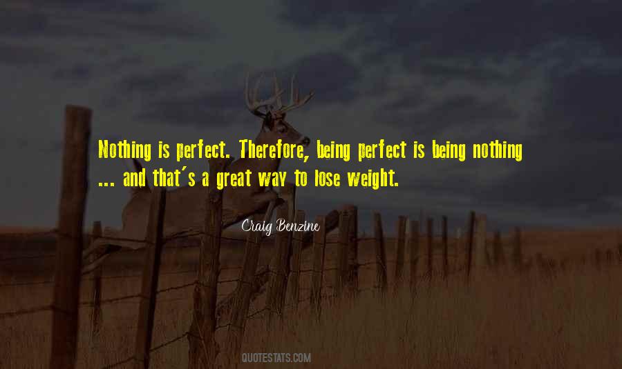 Quotes About Being Perfect #1580978