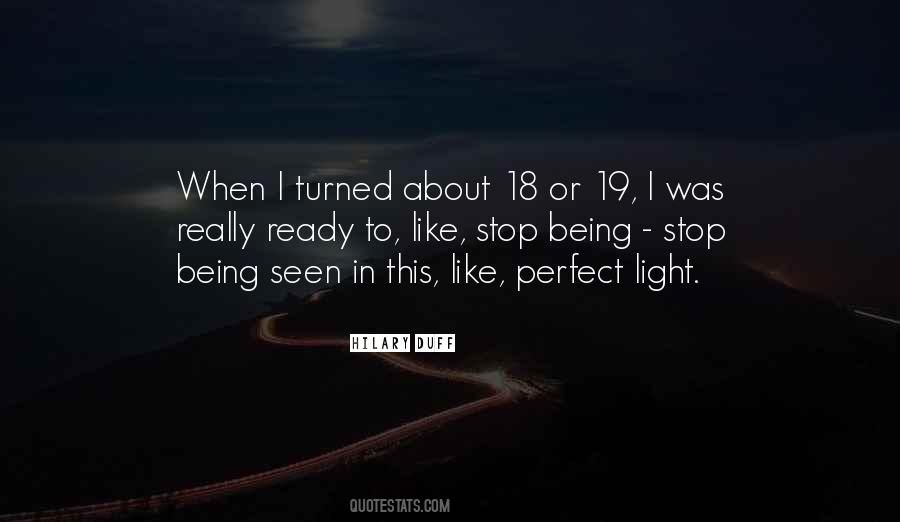 Quotes About Being Perfect #46689