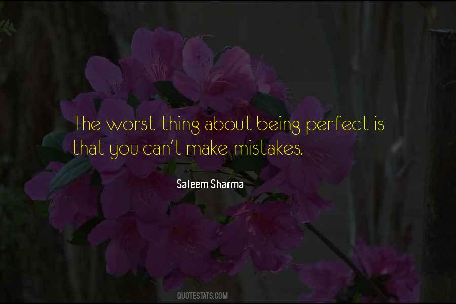 Quotes About Being Perfect #645640